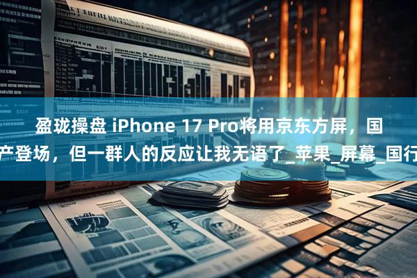 盈珑操盘 iPhone 17 Pro将用京东方屏，国产登场，但一群人的反应让我无语了_苹果_屏幕_国行